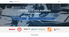 Desktop Screenshot of easyjobsearch.com