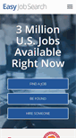 Mobile Screenshot of easyjobsearch.com